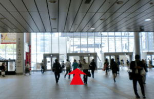 JR新横浜駅からのルート