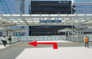 JR新横浜駅からのルート