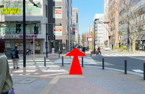 JR新横浜駅からのルート